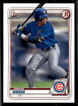 2020 Bowman Draft #BD-110 Jordan Nwogu