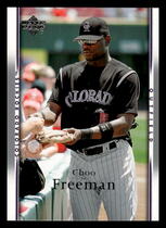 2007 Upper Deck Base Set Series 1 #309 Choo Freeman