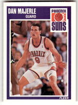 1989 Fleer Base Set #124 Dan Majerle
