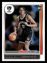 2021 Panini NBA Hoops #215 Dayron Sharpe