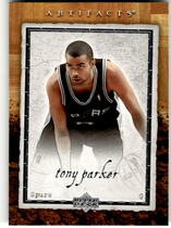 2007 Upper Deck Artifacts #87 Tony Parker