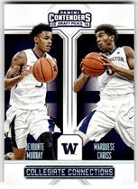 2016 Panini Contenders Draft Picks Collegiate Connections #2 Dejounte Murray|Marquese Chriss