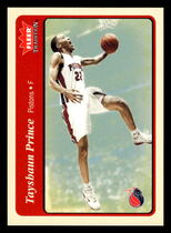 2004 Fleer Tradition #195 Tayshaun Prince