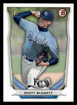 2014 Bowman Draft #DP54 Scott Blewett