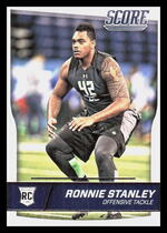 2016 Score Base Set #387 Ronnie Stanley