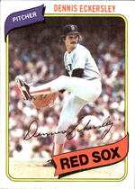 1980 Topps Base Set #320 Dennis Eckersley