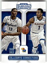 2016 Panini Contenders Draft Picks Collegiate Connections #12 Cheick Diallo|Wayne Selden Jr.