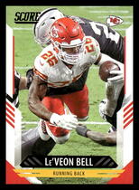 2021 Score Base Set #4 Leveon Bell