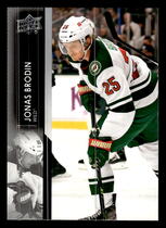 2021 Upper Deck Base Set Series 2 #338 Jonas Brodin