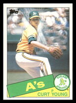 1985 Topps Base Set #293 Curt Young