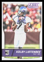 2016 Score Base Set #436 Kolby Listenbee