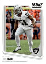 2018 Score Base Set #257 Bruce Irvin
