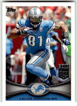 2012 Topps Base Set #400 Calvin Johnson