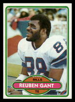 1980 Topps Base Set #59 Reuben Gant