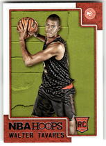 2015 Panini NBA Hoops #262 Walter Tavares