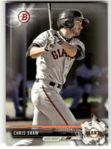 2017 Bowman Prospects #BP14 Chris Shaw