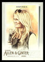 2020 Topps Allen & Ginter #288 Courtney Hansen