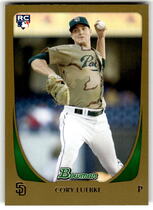 2011 Bowman Base Set #218 Cory Luebke