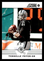 2012 Score Base Set #97 Terrelle Pryor