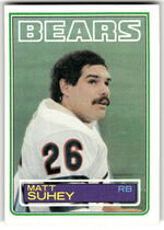 1983 Topps Base Set #39 Matt Suhey