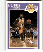 1989 Fleer Base Set #76 A.C. Green