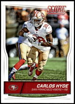 2016 Score Base Set #273 Carlos Hyde
