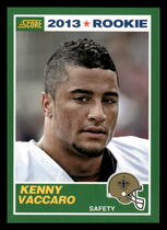 2013 Score Base Set #387 Kenny Vaccaro