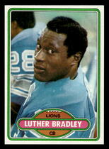 1980 Topps Base Set #103 Luther Bradley