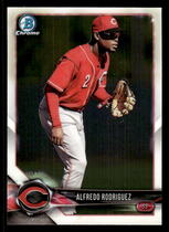 2018 Bowman Chrome Prospects #BCP26 Alfredo Rodriguez