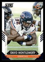 2021 Score Base Set #123 David Montgomery