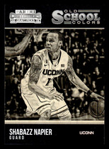 2015 Panini Contenders Draft Picks Old School Colors #40 Shabazz Napier