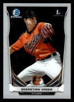 2014 Bowman Chrome Prospects Series 2 #BCP72 Sebastian Vader