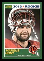 2013 Score Base Set #399 Margus Hunt