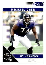 2011 Score Base Set #25 Michael Oher