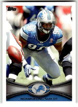 2012 Topps Base Set #310 Ndamukong Suh