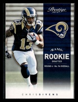 2012 Panini Prestige #283 Chris Givens