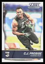 2016 Score Base Set #347 C.J. Prosise