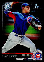 2017 Bowman Chrome Prospects #BCP216 Jose Albertos