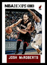 2015 Panini NBA Hoops #192 Josh Mcroberts