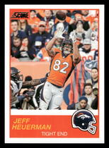 2019 Score Base Set #18 Jeff Heuerman