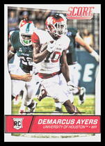 2016 Score Base Set #440 Demarcus Ayers