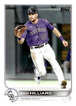 2022 Topps Update #US206 Sam Hilliard