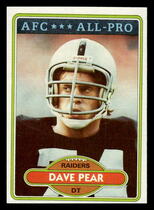 1980 Topps Base Set #255 Dave Pear