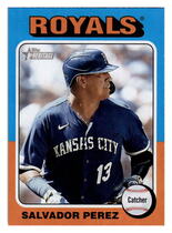 2024 Topps Heritage #185 Salvador Perez