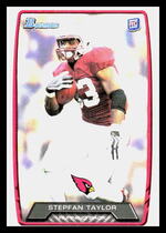 2013 Bowman Base Set #155 Stepfan Taylor