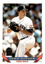 1993 Topps Base Set #187 John Dopson