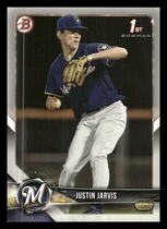 2018 Bowman Draft #BD-104 Justin Jarvis