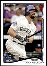 2014 Topps Base Set #17 Todd Helton
