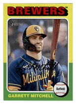 2024 Topps Heritage #445 Garrett Mitchell