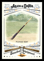 2018 Topps Allen & Ginter Baseball Equipment of the Ages #BEA-18 Fungo Bat